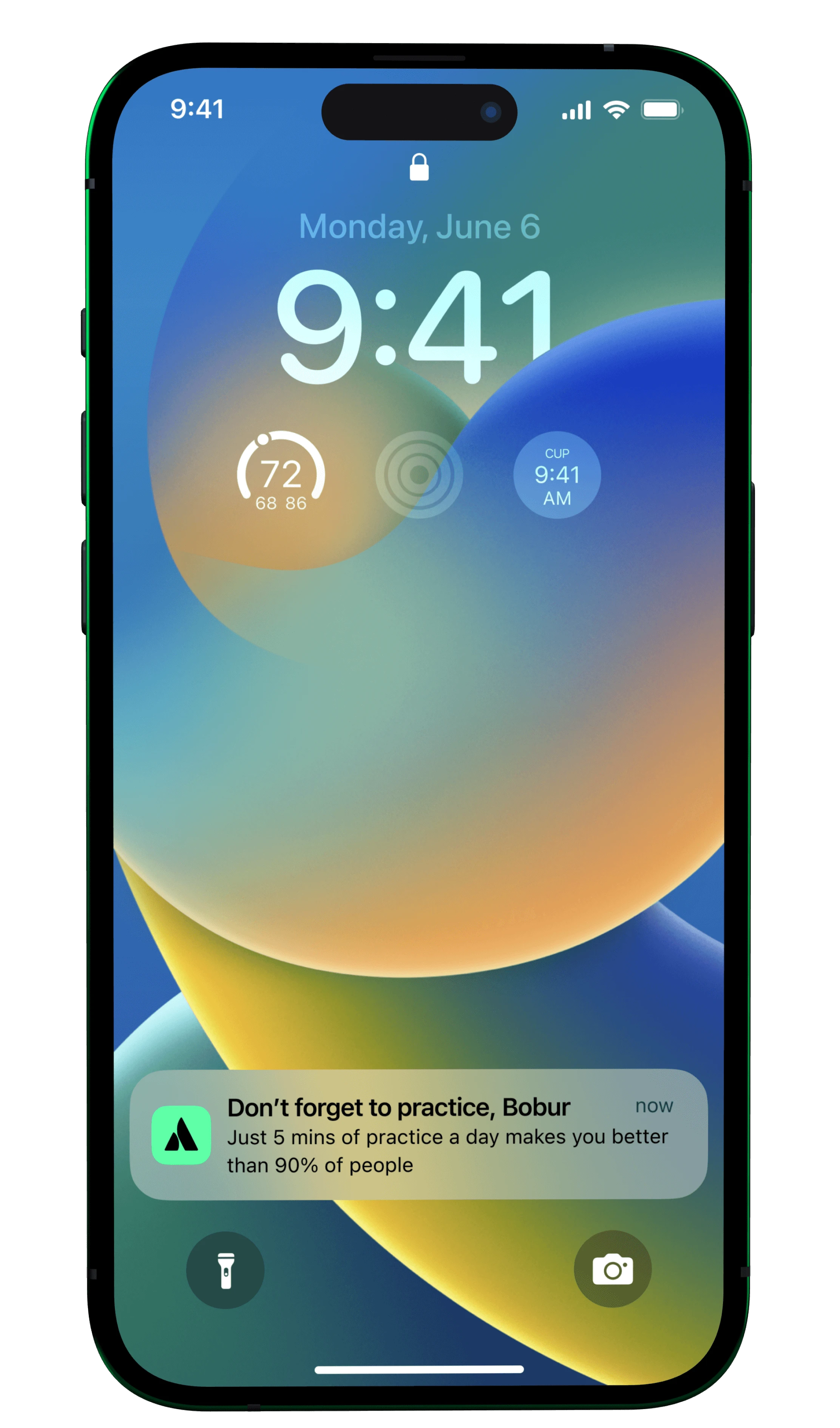 App screen